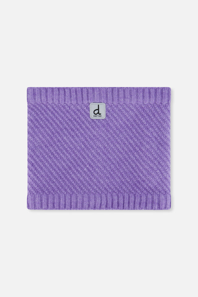 Winter Knit Neckwarmer Violet-0