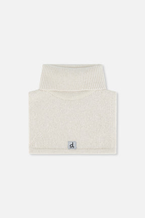 Baby Knit Turtle Neckwarmer Off-White-0