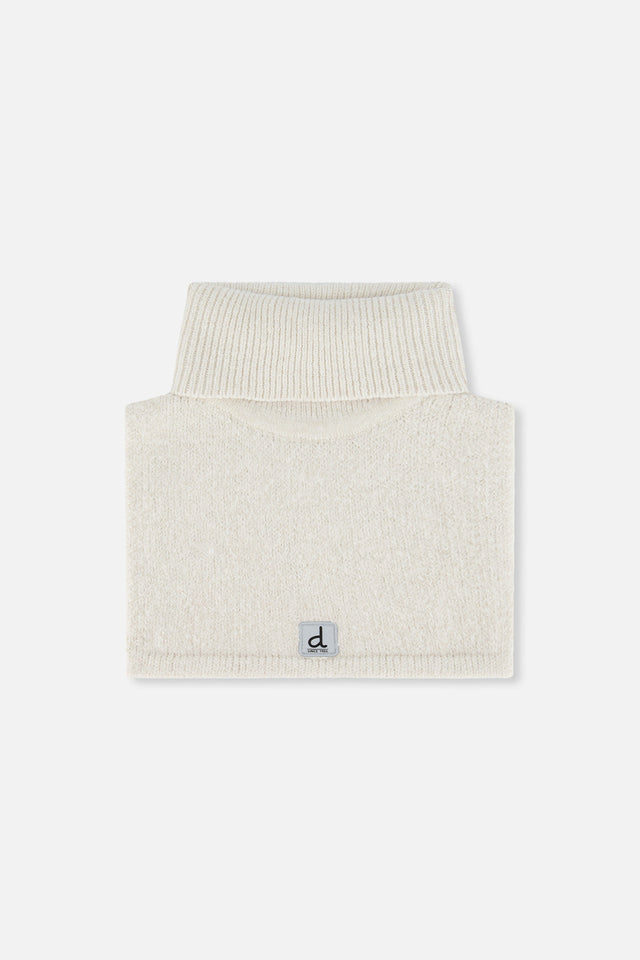 Baby Knit Turtle Neckwarmer Off-White-0