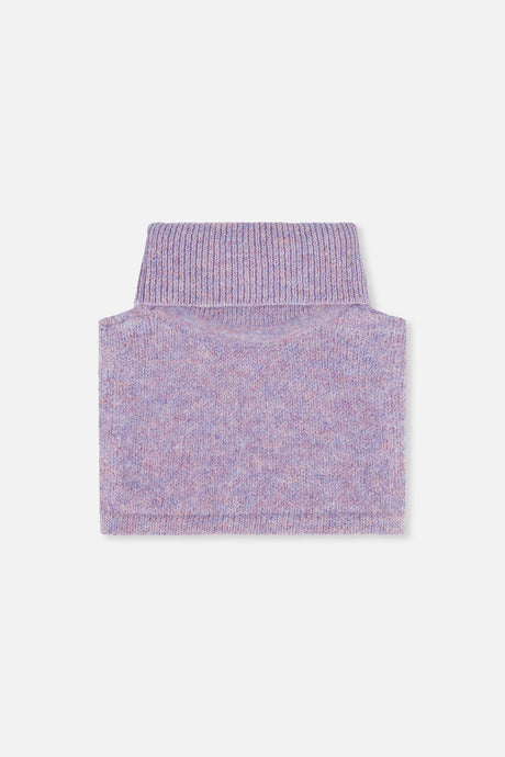 Baby Knit Turtle Neckwarmer Lavender-1