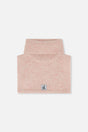 Baby Knit Turtle Neckwarmer Pale Dusty Pink-0