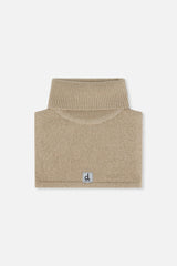 Knit Turtle Neckwarmer Light Taupe-0