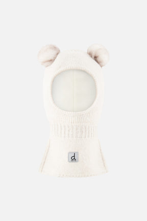 Baby Knit Bear Balaclava Off-White-0