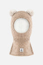 Knit Bear Balaclava Light Taupe-0