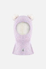 Knit Bear Balaclava Lavender-0