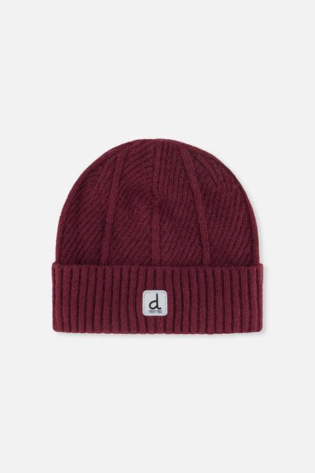 Winter Knit Hat Burgundy-0