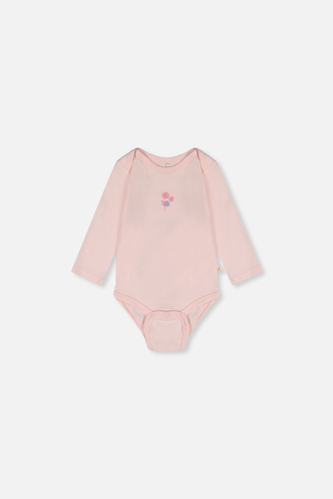 Organic Cotton Onesie Very Pale Pink-2