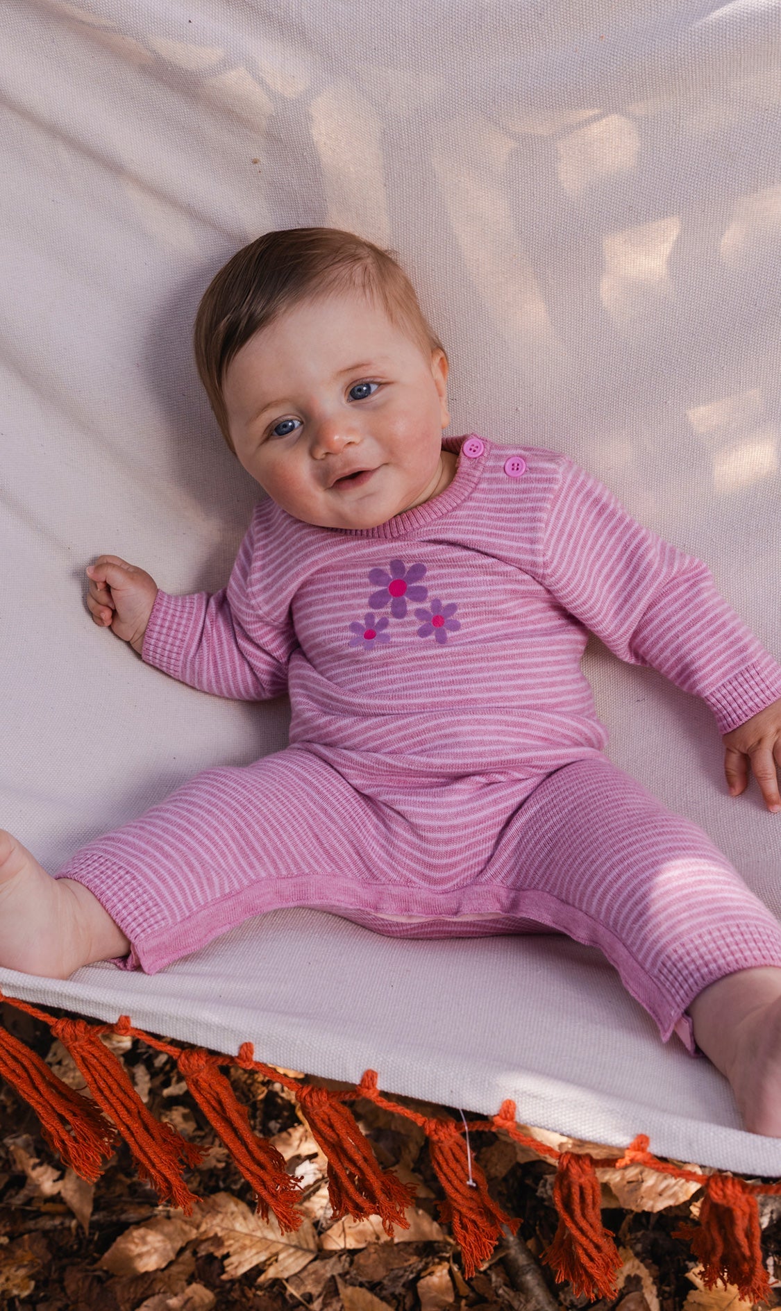 Knitted Romper Dusty Pink-1