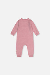 Knitted Romper Dusty Pink-2