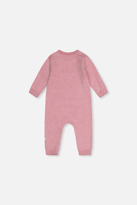 Knitted Romper Dusty Pink-2