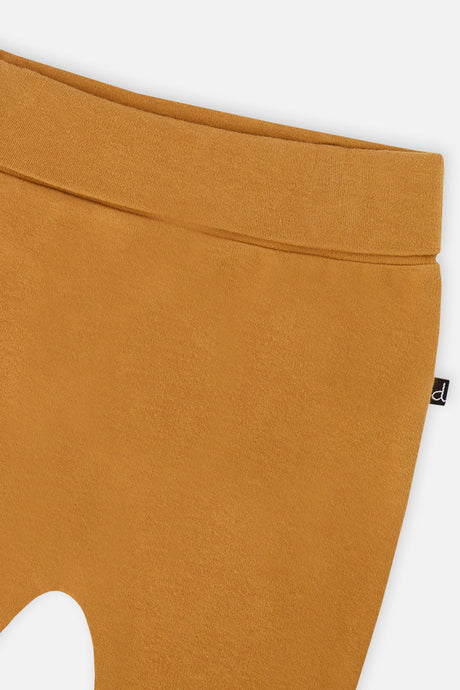 Organic Cotton Evolutive Pants Brown Cinnamon-3