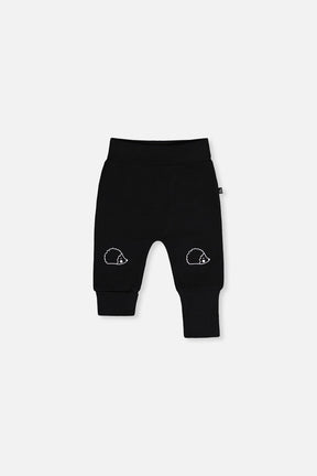 Organic Cotton Evolutive Pants Black And Brown-0