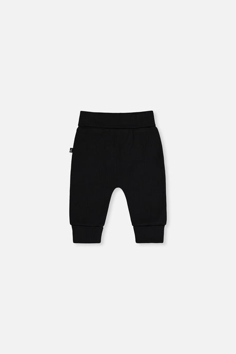 Organic Cotton Evolutive Pants Black And Brown-2