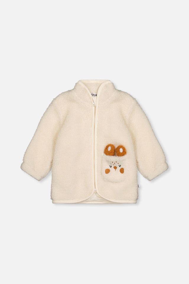 Sherpa Jacket Off-White-0
