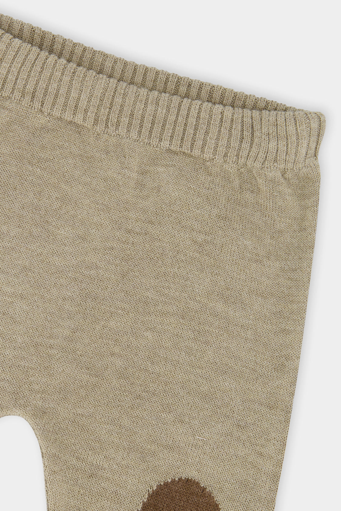 Knitted Sweater And Pants Set Brown Cinnamon-4