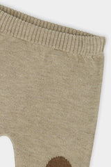 Knitted Sweater And Pants Set Brown Cinnamon-4