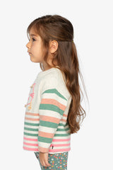 Knitted Stripe Sweater Off-White-4