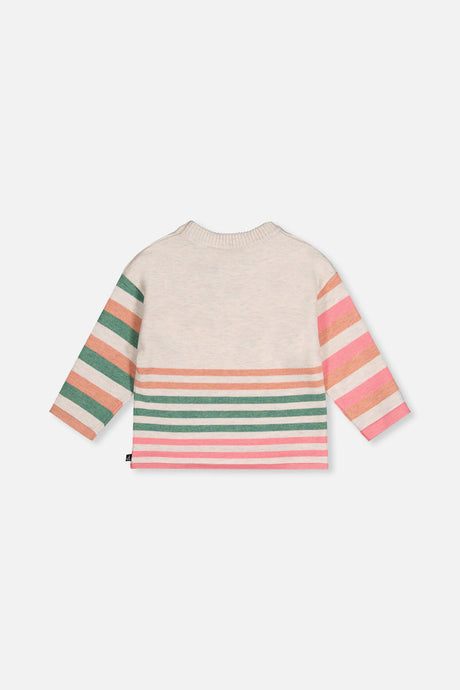 Knitted Stripe Sweater Off-White-3