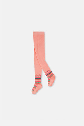 Baby Tights Very Pale Pink And Green-0