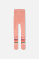 Tights Very Pale Pink And Green-3