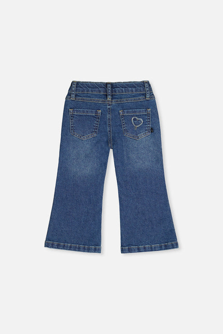 Boot Leg Jeans Navy Blue Denim-3