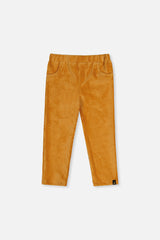 Stretch Velour Treggings Yellow-0