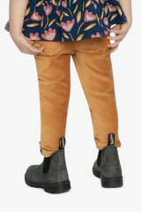 Deux par Deux Stretch Velour Treggings Yellow