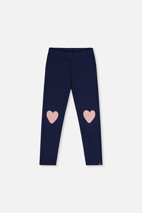 Leggings Royal Blue And Pink-0