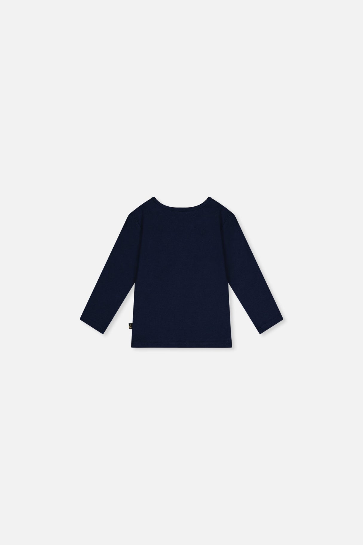 Baby Organic Cotton T-Shirt Royal Blue And Pink-1