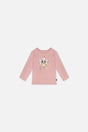 Baby Organic Cotton T-Shirt Pale Dusty Pink-0