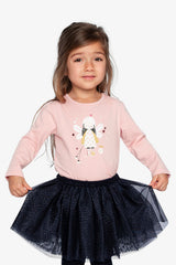 Organic Cotton T-Shirt Pale Dusty Pink-2