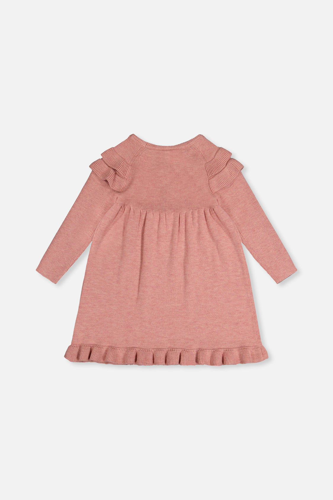 Knitted Dress Pink-2