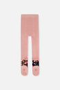 Tights Pale Dusty Pink And Navy-0