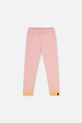 Organic Cotton Leggings Pale Dusty Pink-0