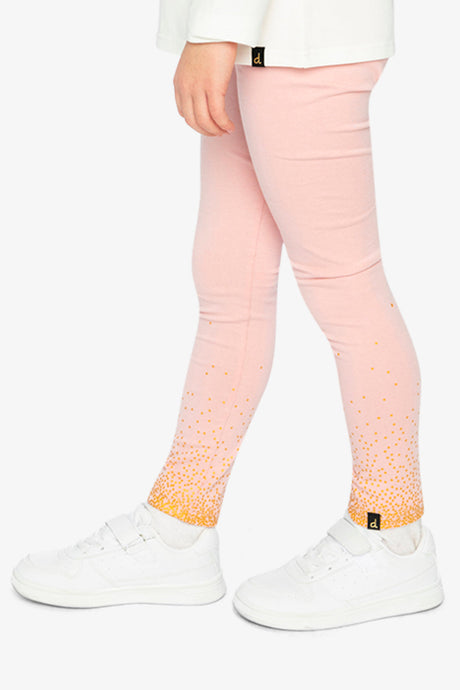 Organic Cotton Leggings Pale Dusty Pink-2