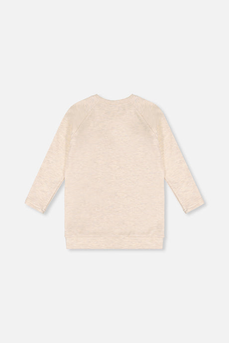 Deux par Deux Brushed Jersey Tunic Beige product image P2