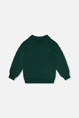 Knitted Sweater Jasper Printed Green-4