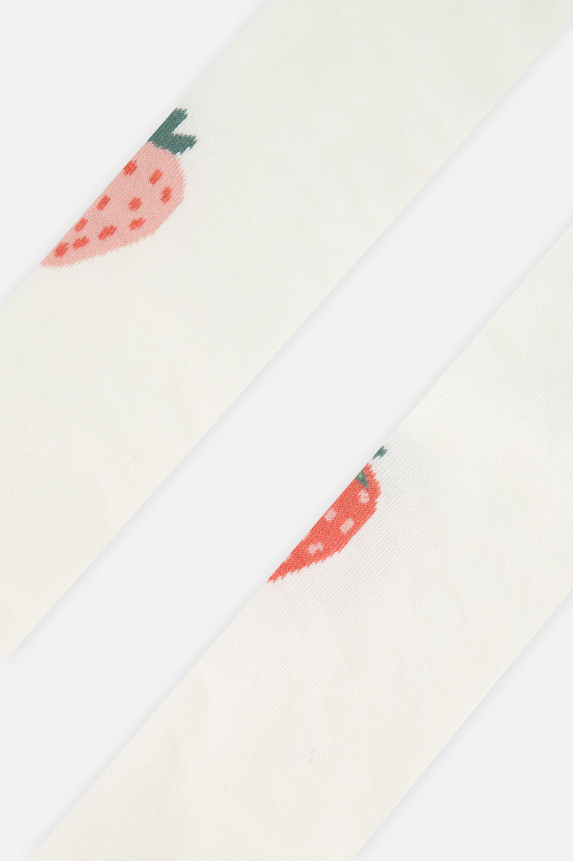 Knit Strawberry Tights Off-White-3
