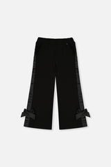 Flare Legs Milano Pants Black-0