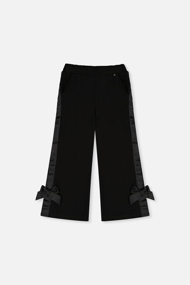 Flare Legs Milano Pants Black-0