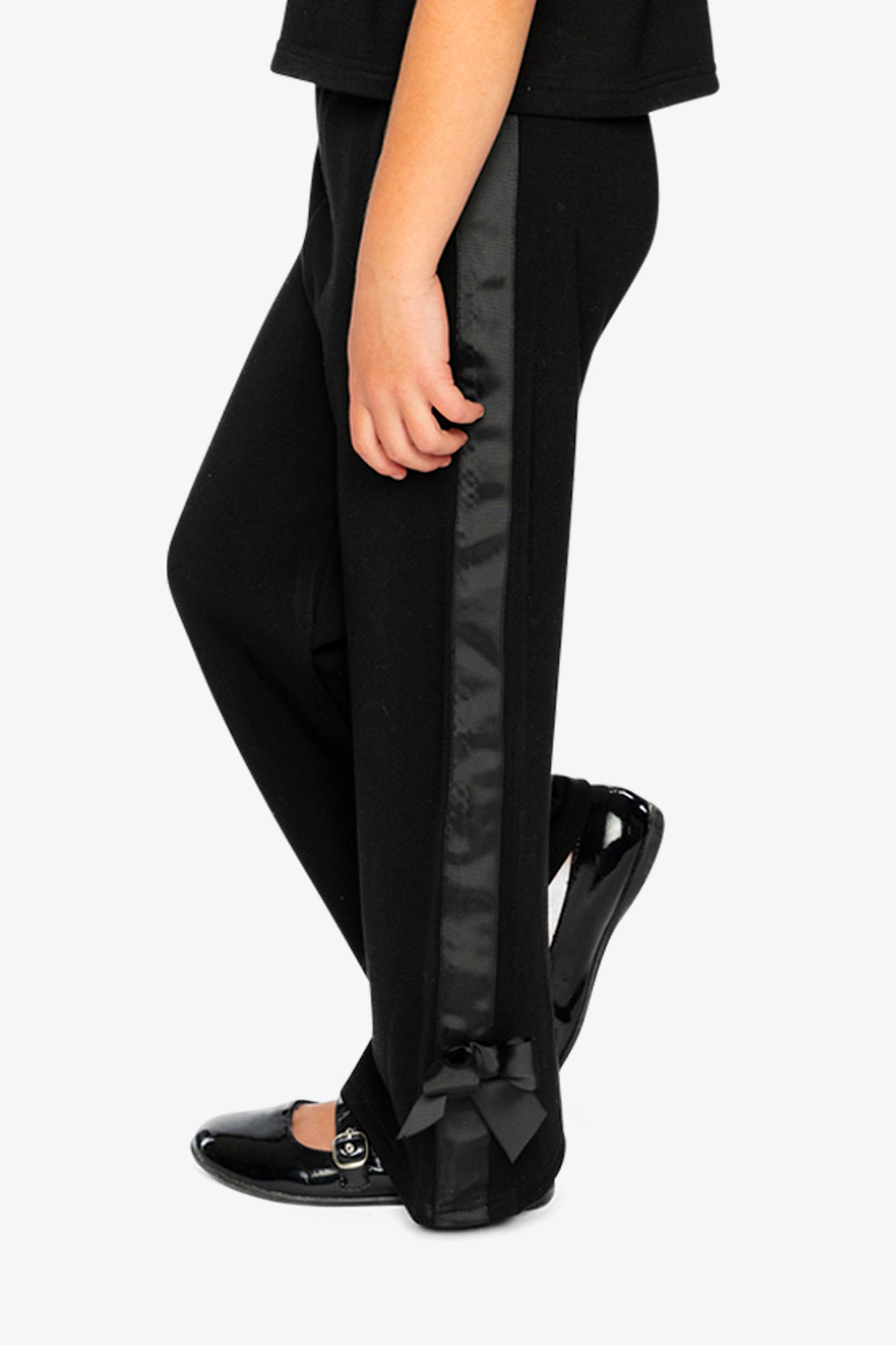 Flare Legs Milano Pants Black-4