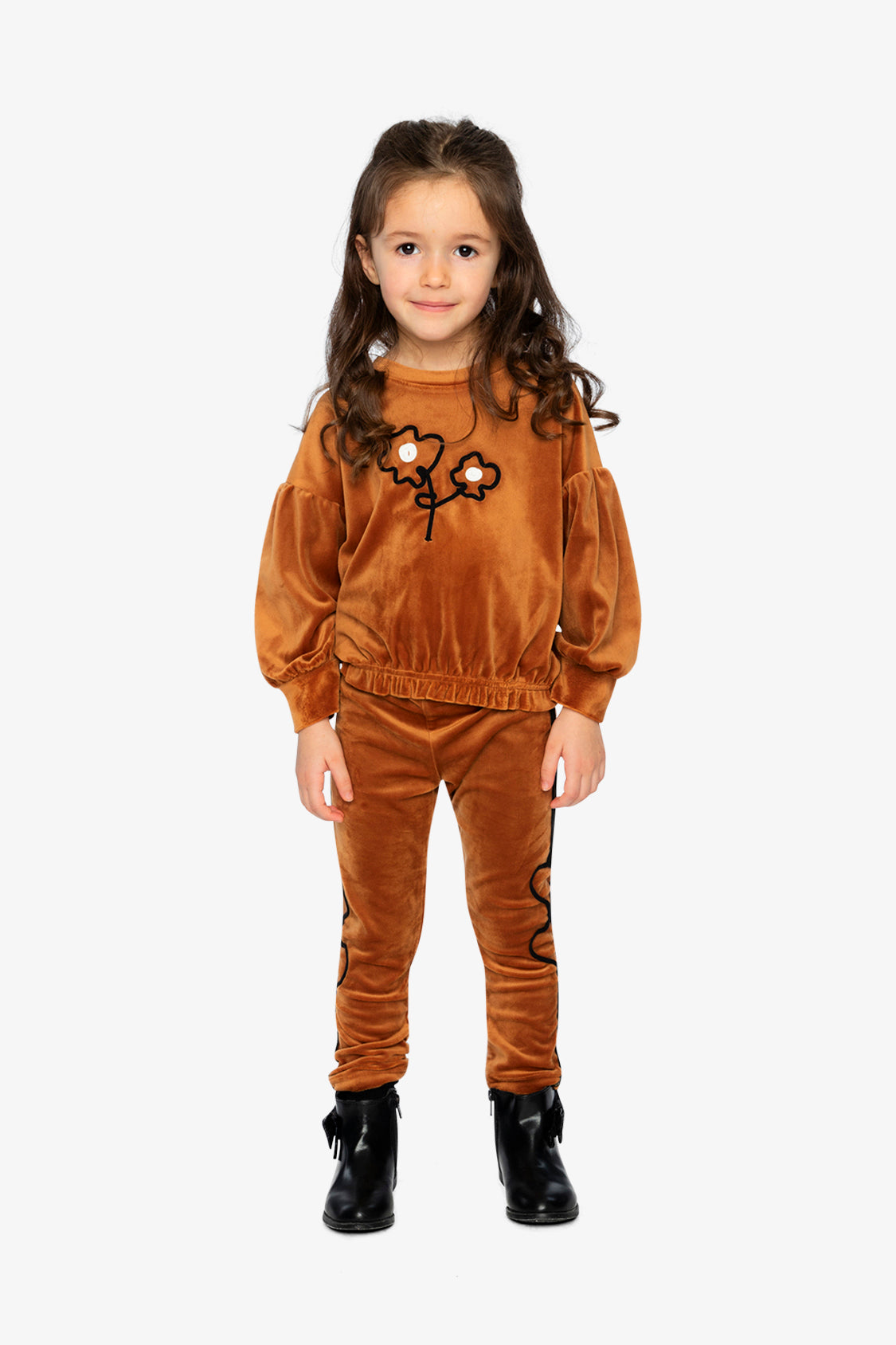 Velvet Top Brown-4