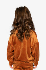 Velvet Top Brown-3