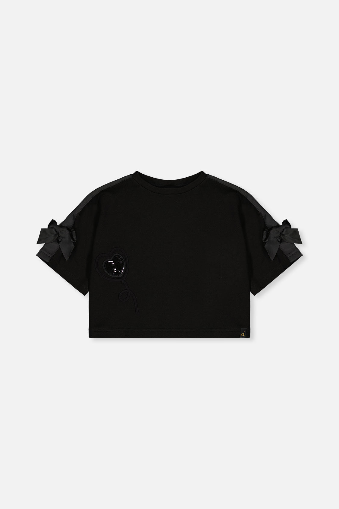 Short Sleeve Milano Top Black-0