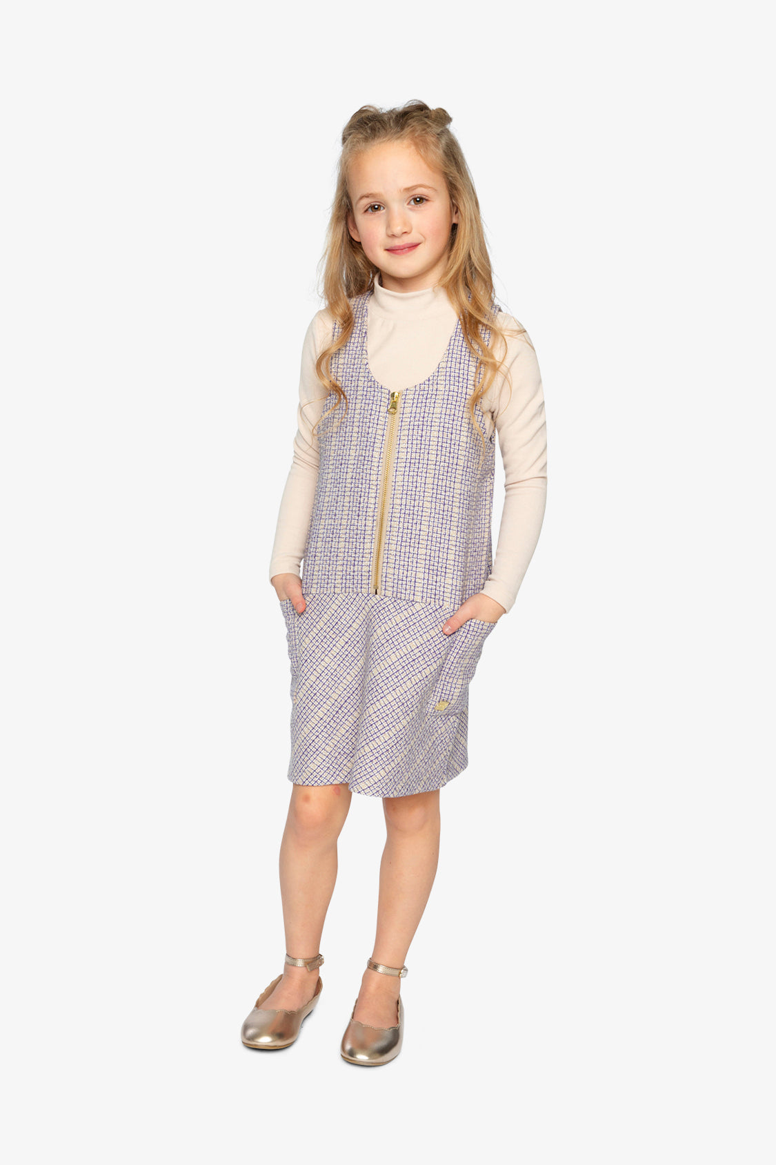 Jumper Purple Checkered-1