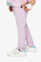 Organic Cotton Leggings Lavender-2
