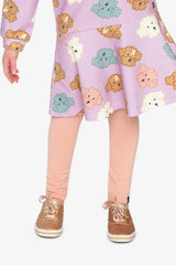 Organic Cotton Leggings Pink-1