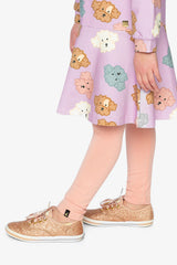Organic Cotton Leggings Pink-2