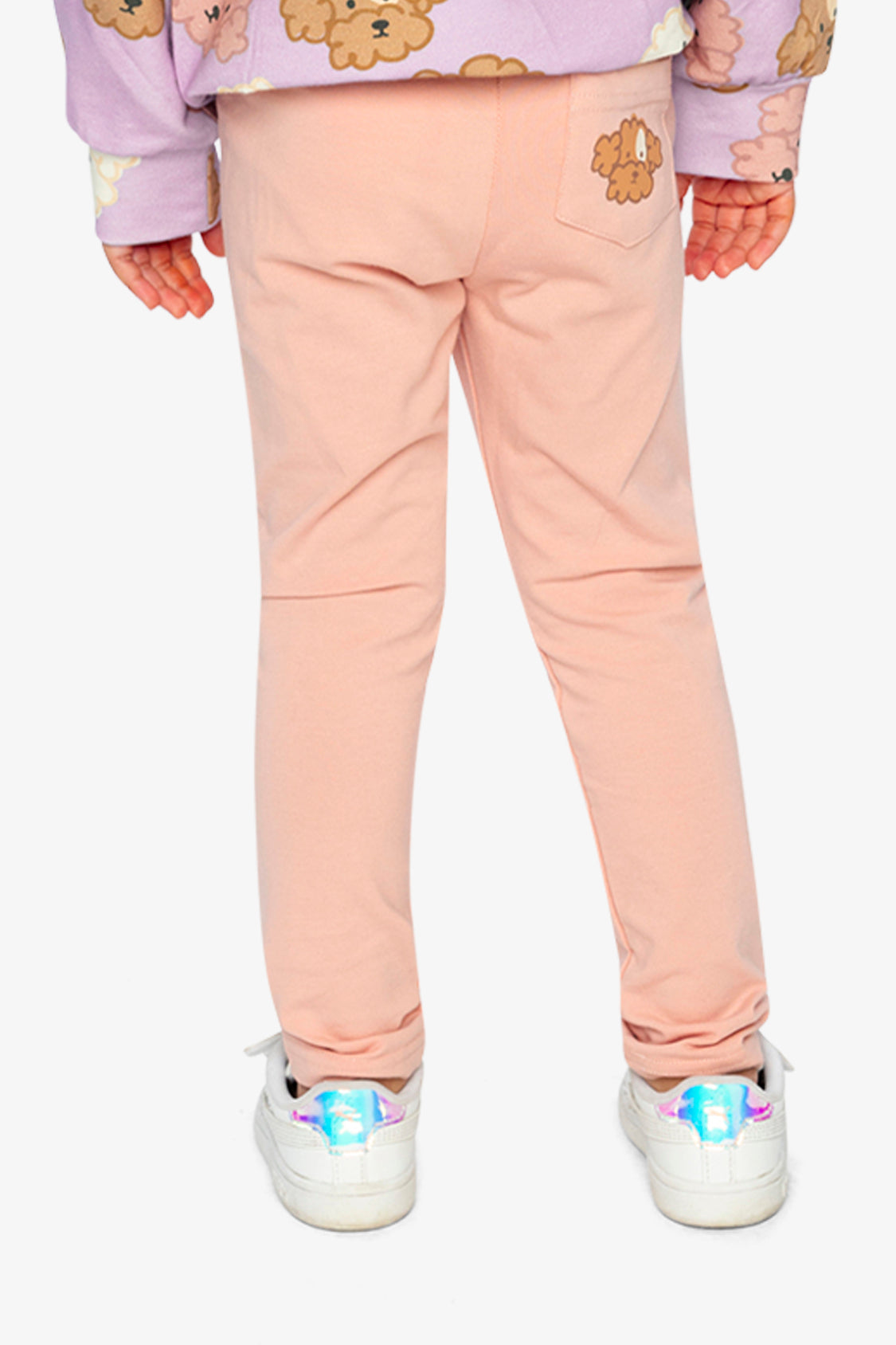 Organic Cotton Leggings Pink-3