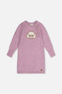 Poodle Knit Dress Lavender-0